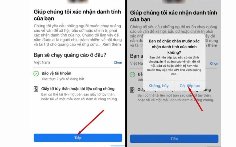 Xác minh bằng CCCD bước 7